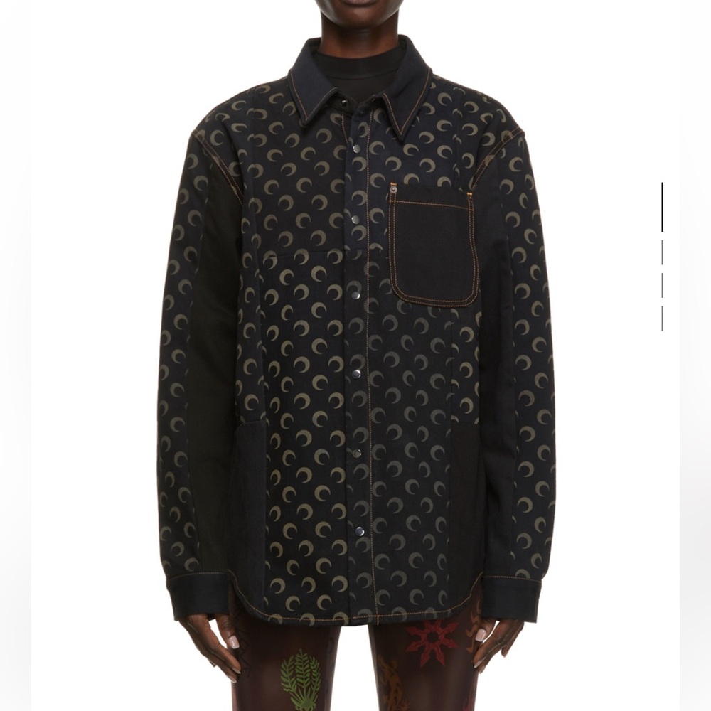 Marine Serre Denim jacket
